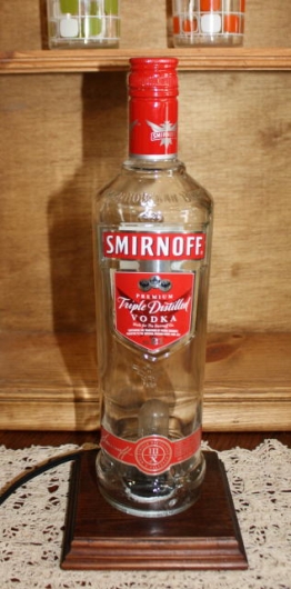 ボトルランプ 酒ビンランプ Smirnoff スミノフ Growton Original Product Br グロートン オリジナル製品 growton グロートン ボトルランプ 酒ビンランプ Smirnoff スミノフ Growton Original Product Br グロートン オリジナル製品 growton グロートン