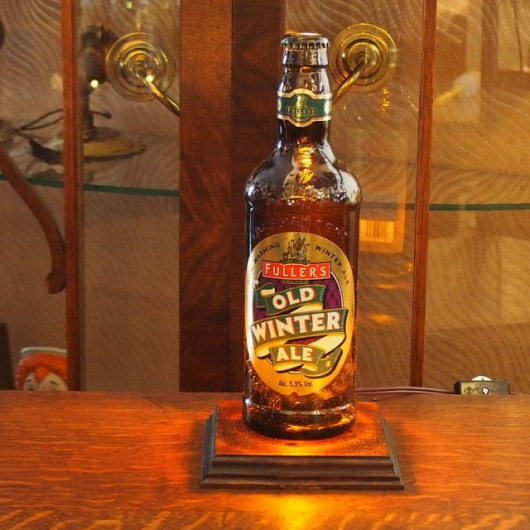 ランプ 酒瓶で作ったビンランプ オールドウインターエール Growton Original Product Br グロートン オリジナル製品 ボトルランプ Bottle Lamp growton グロートン
